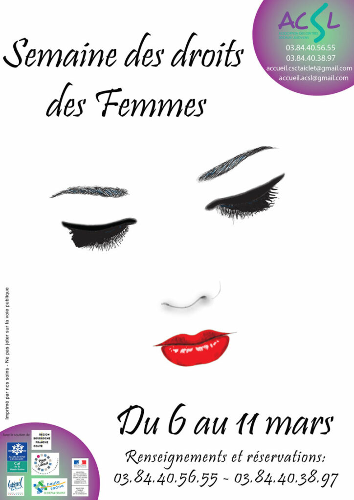 Semaine des droits des femmes - Du 6 mars au 11 mars