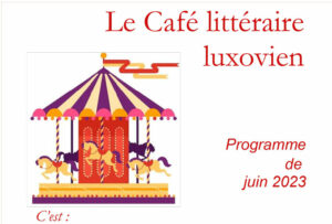 Café Littéraire - Programme du mois de juin